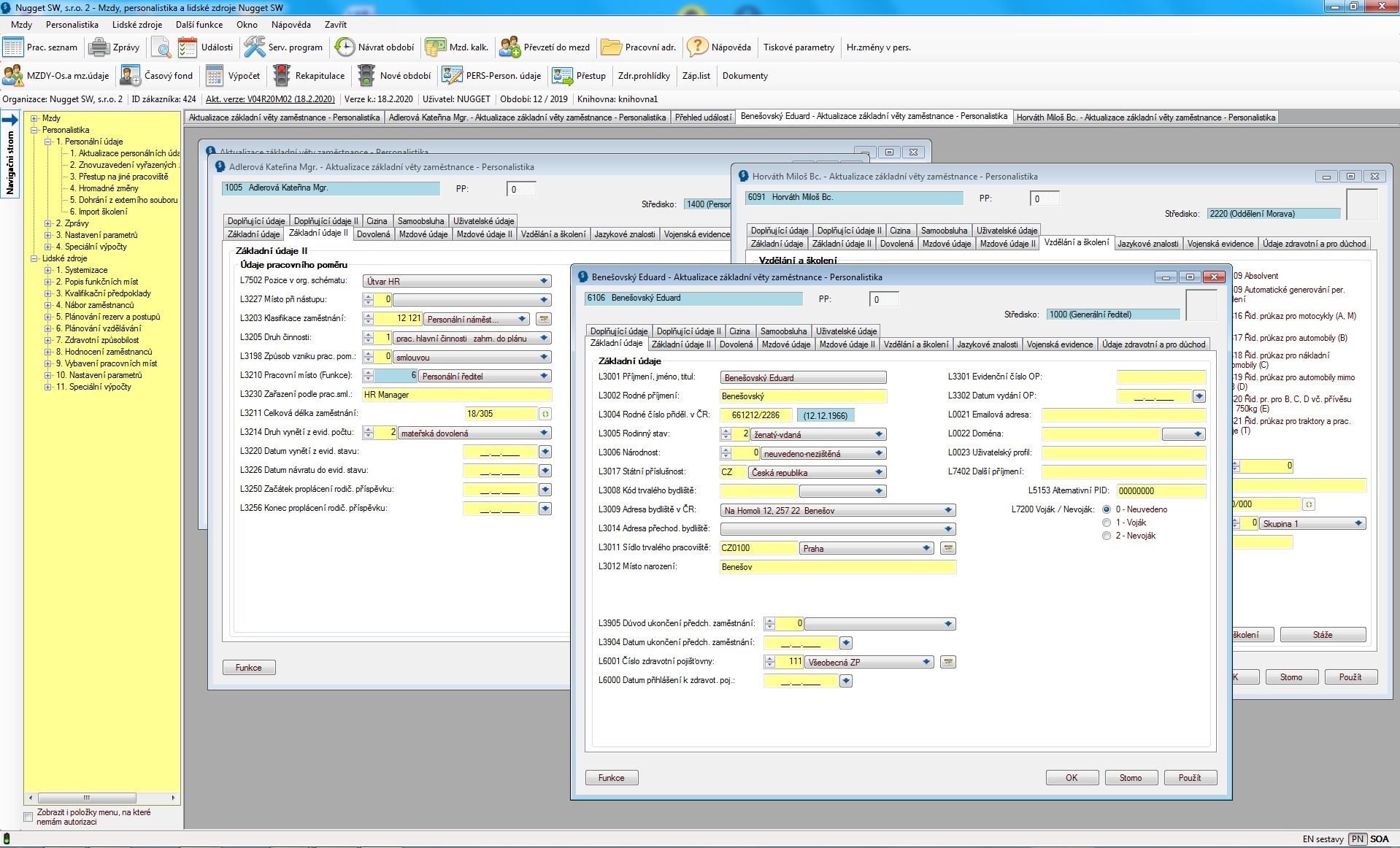 Nová verze systému – NUGGET SOA